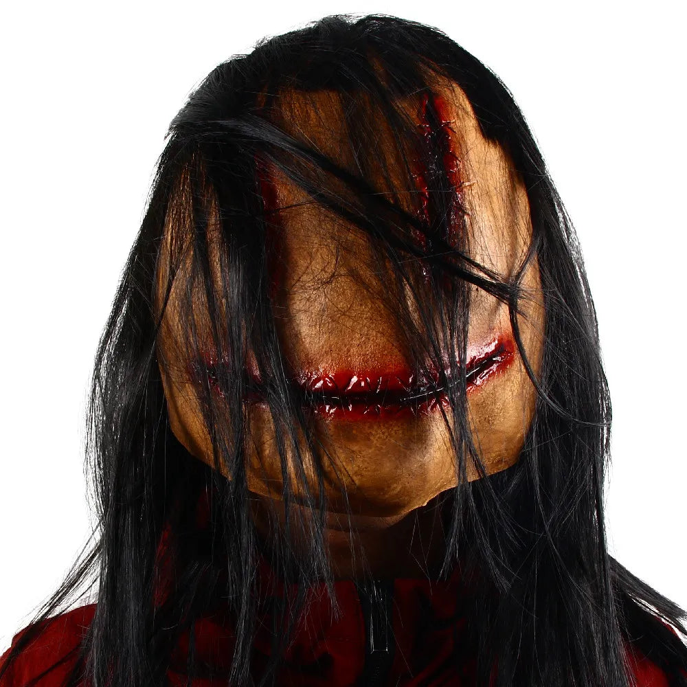 Faceless Smiley Mask Mask Bloody Cosplay