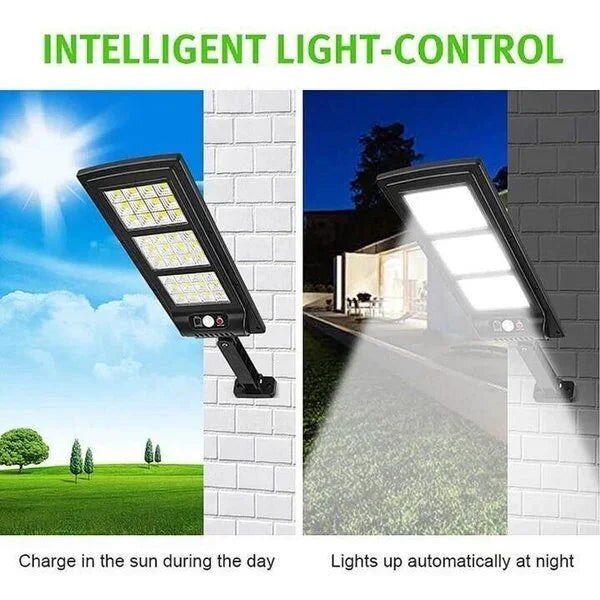 Outdoor LED Solar Wall Lamp 6000K FREE SHIPPING SuperBright Solar Motion Sensor Lights IP65 Waterproof Outdoor Security Lighting