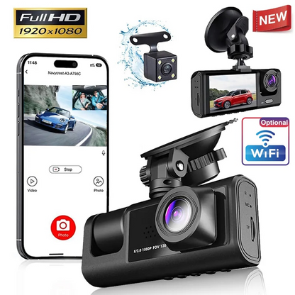 1080P Dash Cam with IR Night Vision