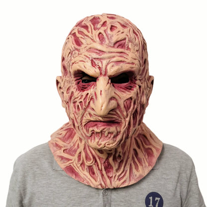 Horror Scary Monster Deluxe Evil Devil Freddy Krueger Mask Halloween Movie A Nightmare On Elm Street Terror Party Mask