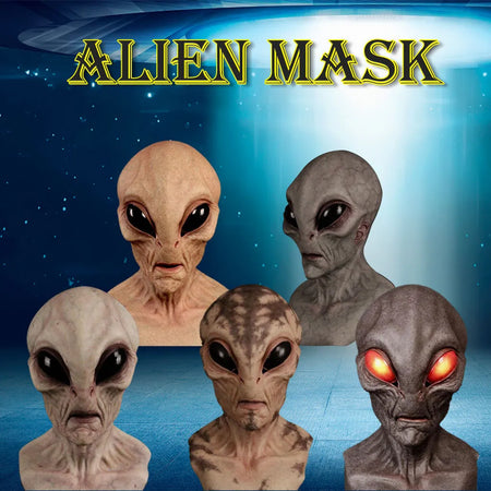 Horror Alien Mask Halloween Creepy