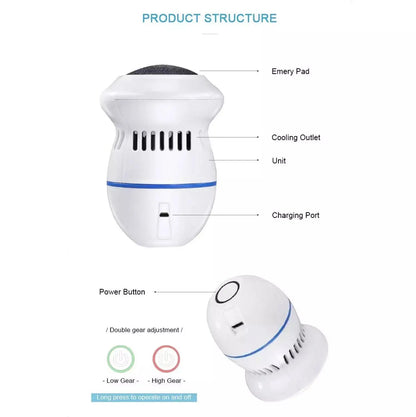 Revitalize Your Feet with the Rechargeable Electric Foot File