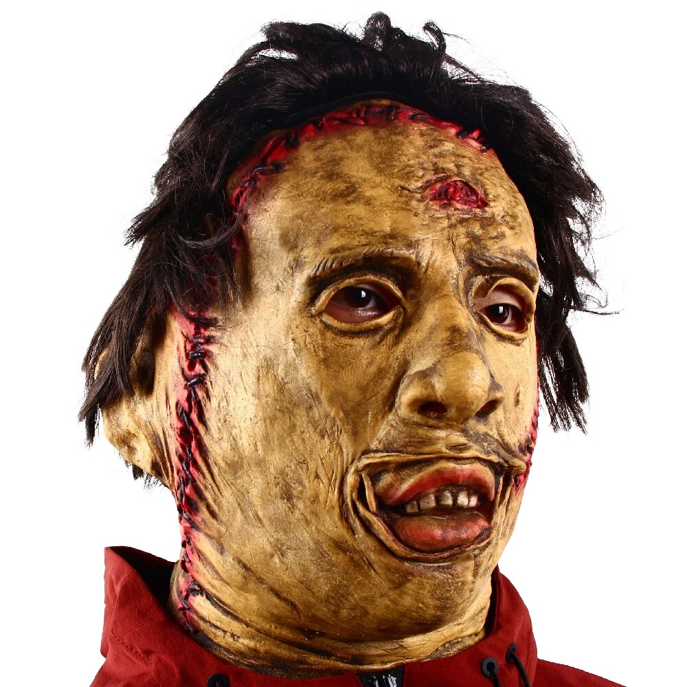 Texas Chainsaw Massacre Leatherface Trick or Treat Studios Halloween Mask Halloween Horror Fancy Dress Party Cosplay Latex Masks