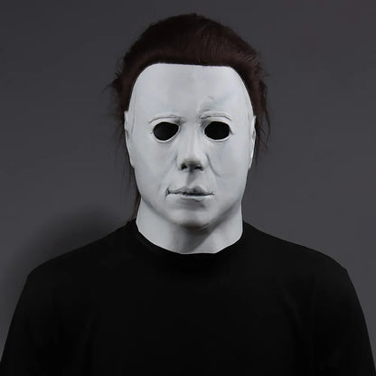 Michael Myers Mask Cosplay Horror Bloody Killer Demon