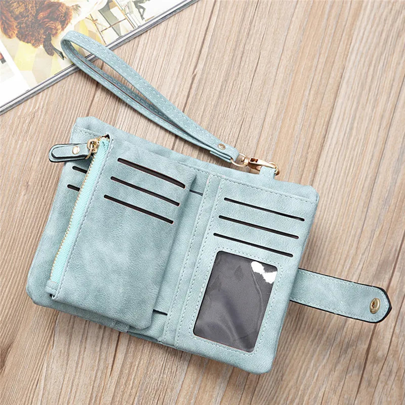 Leather Women Wallets clutch