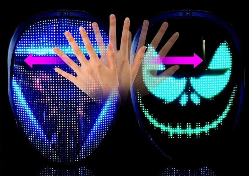 Bluetooth RGB Halloween Mask