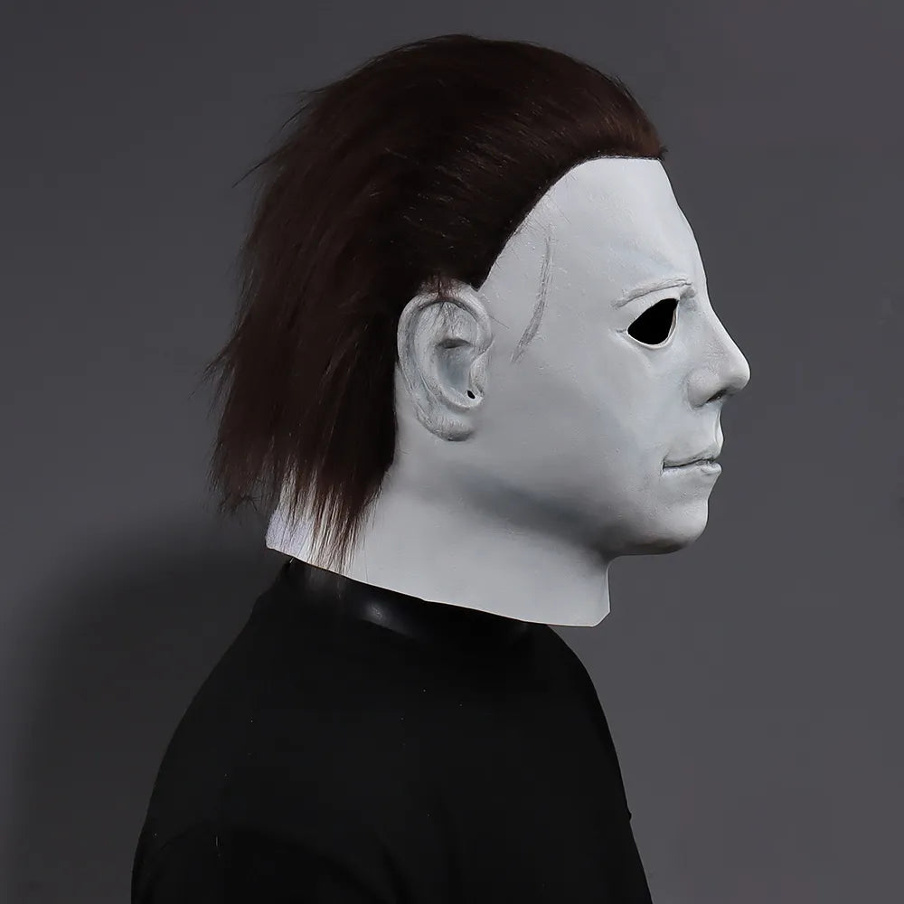 Michael Myers Mask Cosplay Horror Bloody Killer Demon