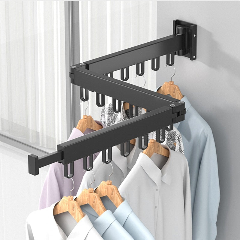 FoldAway Wall-Mount Drying Rack