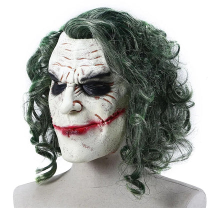 character Dark Knight Joker Mask Evil Head Cover Cosplay Prop