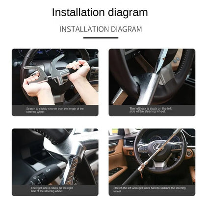 Car Steering Wheel Lock Anti-Theft