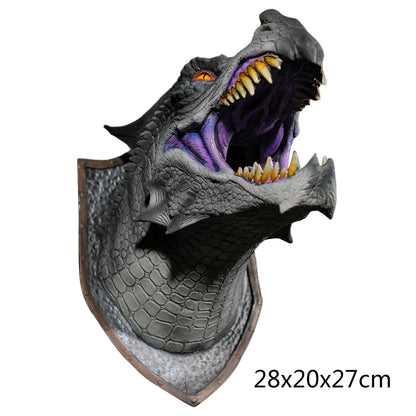 Dragon Legends Prop 3d Wall Mounted Dinosaur Smoke Light