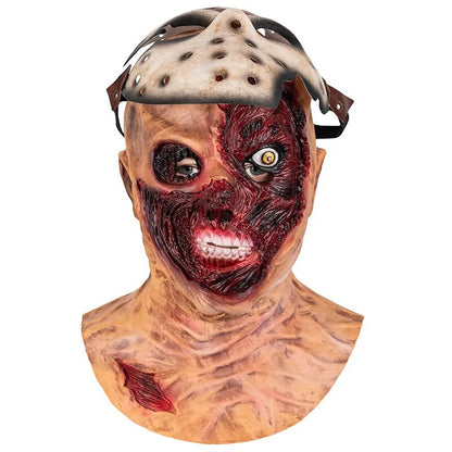 Movie Hockey Mask Jason Voorhees Friday The 13th Horror Scary Mask Halloween Party Cosplay Masks for Adult Men Halloween Gift