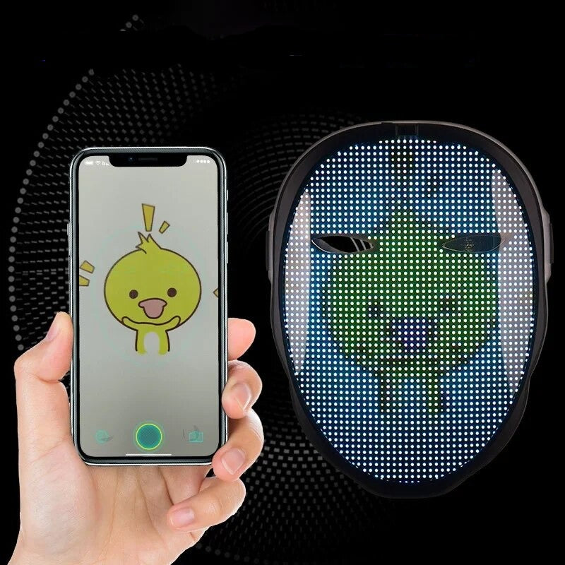 Bluetooth RGB Halloween Mask