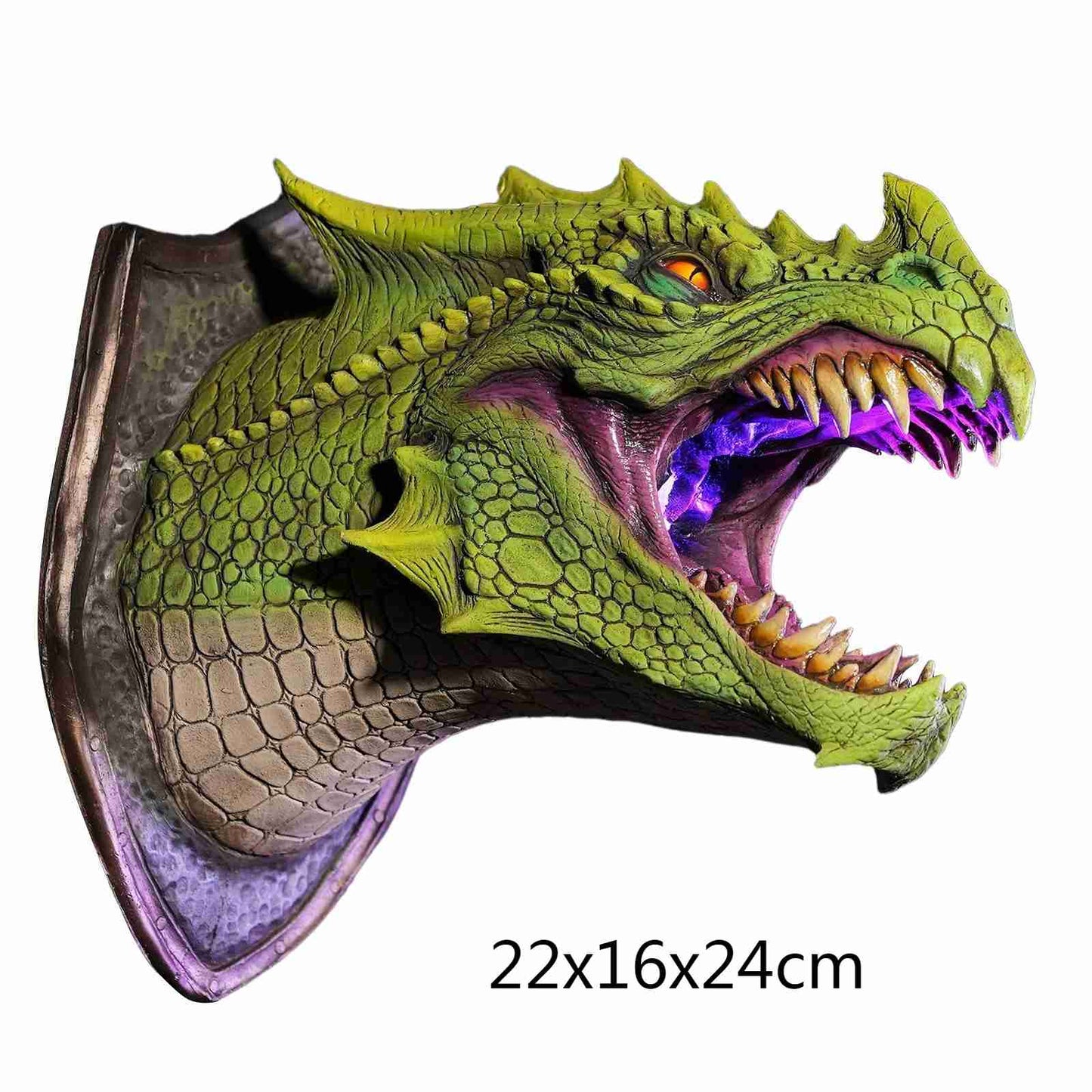 Dragon Legends Prop 3d Wall Mounted Dinosaur Smoke Light