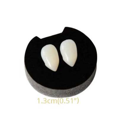 Halloween Vampire Teeth Fangs Dentures Prop Halloween party Costume DIY Cosplay Props Decoration False Teeth With Dental Gum