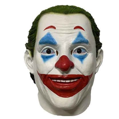 The Dark Knight Joker Mask Halloween Costumes Prop Horror Clown Latex Masks Scary Fancy Dress Party Movie Cosplay Headgear