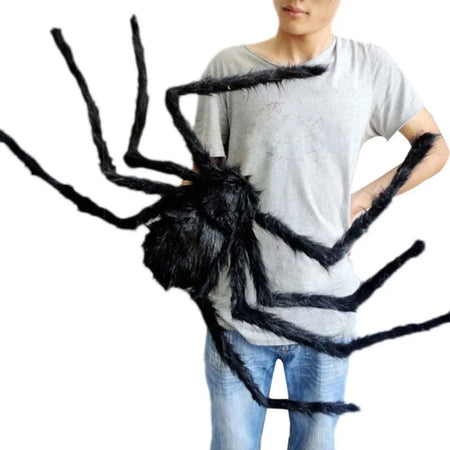 Big Plush Spider Horror  Decoration Party Props Outdoor