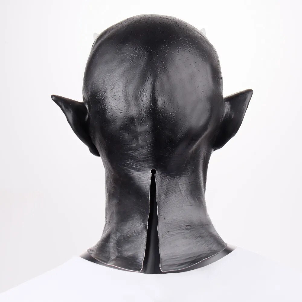 Mephistopheles Demon Horn Mask Cosplay Horror Devil Killer