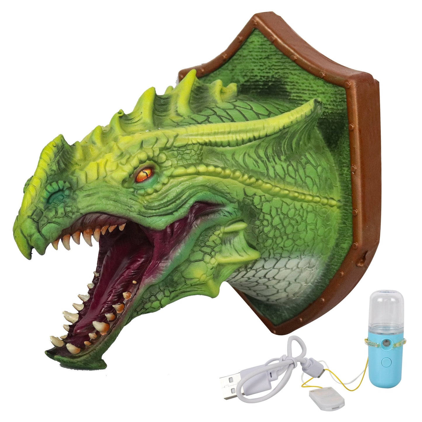 Dragon Legends Prop 3d Wall Mounted Dinosaur Smoke Light