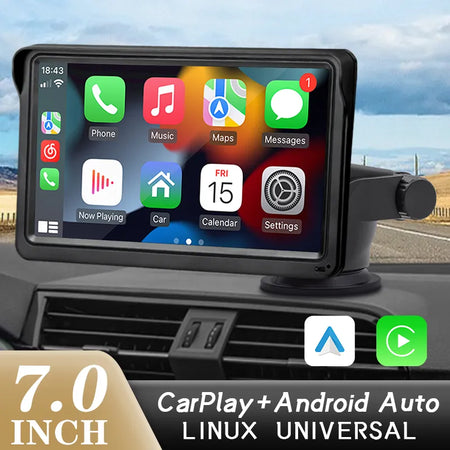 Touch Screen With USB AUX For Rear View Camera
