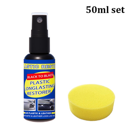 CAR PLASTIC RESTORE COATING AGENT RUBBER EXTERIOR REPAIR CLEAN