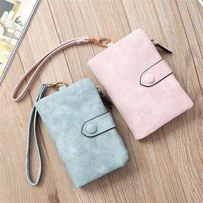 Leather Women Wallets clutch