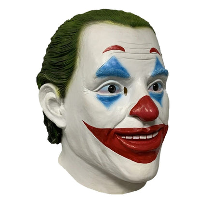 The Dark Knight Joker Mask Halloween Costumes Prop Horror Clown Latex Masks Scary Fancy Dress Party Movie Cosplay Headgear