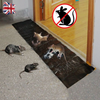 Effective 4Pcs Rat & Pest Glue Traps - Safe, Odorless, and Waterproof