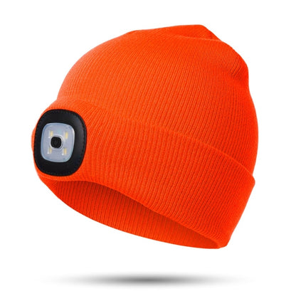 Lighted Beanie USB Rechargeable LED Headlight