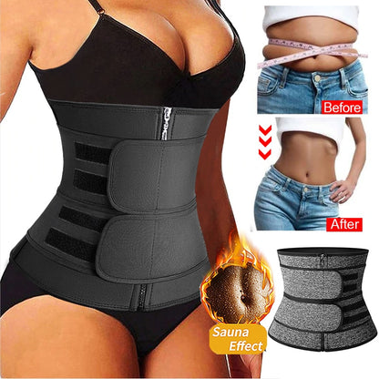 Women Waist Trainer Neoprene Body Shaper Belt Slimming