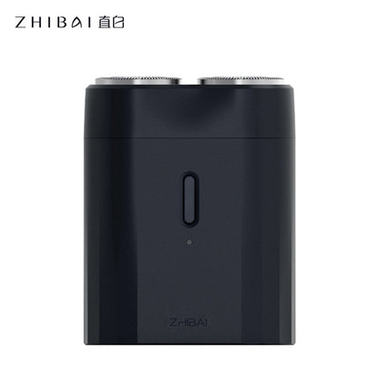 ZHIBAI Portable Men&#39;s Mini Electric Shaver Razor USB Charging IPX7 Male Shaving Trimmer Waterproof Facial Cleaning Tool