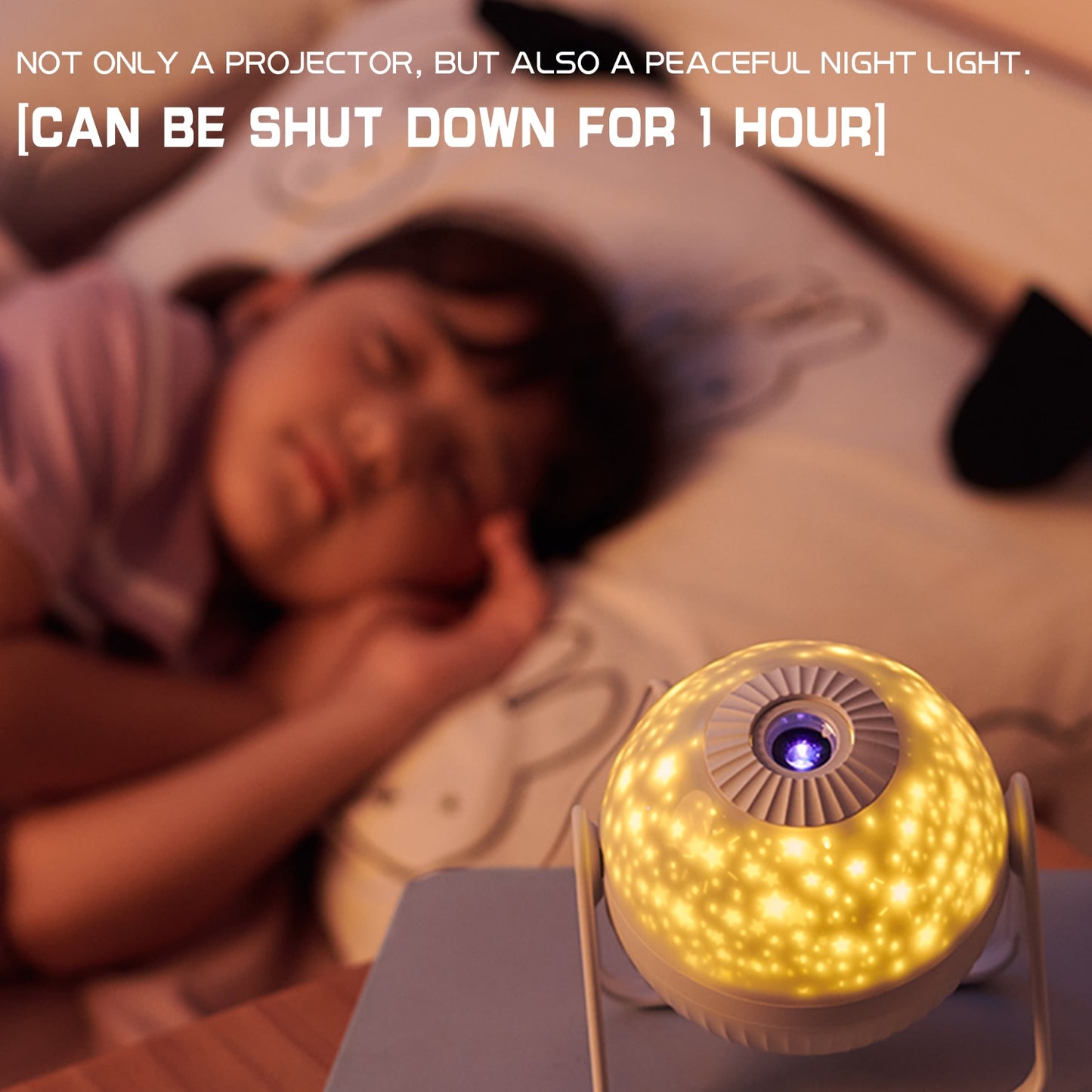 LED Star Projector Night Light 6 in 1 Planetarium