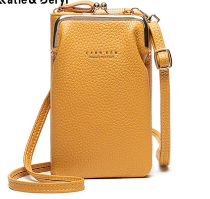 Women Mini PU Leather Shoulder