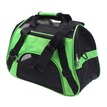 Pet Backpack Messenger Carrier Bag Pet Cat Dog Carrier Outgoing Travel Packets Breathable Pet Handbag For Small Dog