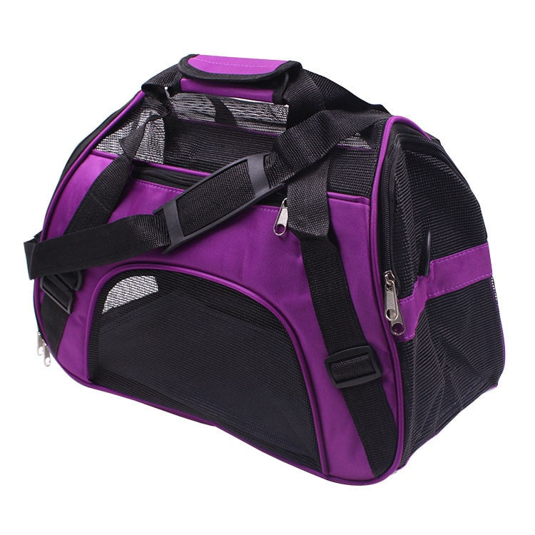 Pet Backpack Messenger Carrier Bag Pet Cat Dog Carrier Outgoing Travel Packets Breathable Pet Handbag For Small Dog