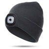 Lighted Beanie USB Rechargeable LED Headlight