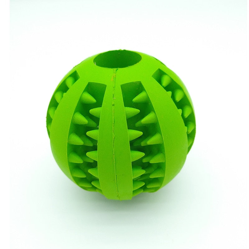 Pet Dog Toys Stretch Rubber Leaking Ball Pet Cat Dog Interactive Toy Pet Cat Dog Chew Toys Tooth Cleaning Balls puppy toys