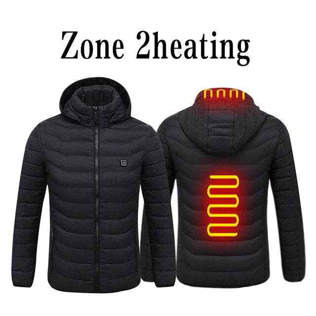 Jackets Winter Men & Women USB Heating