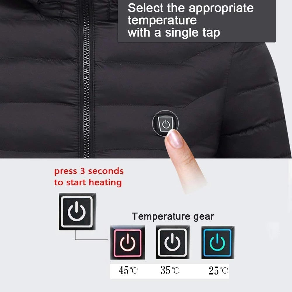 Jackets Winter Men & Women USB Heating