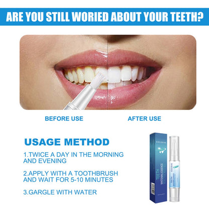 New Teeth Whitening Pen Tooth Gel Whitener Bleach Remove Stains intant smile