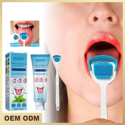 Tongue Cleaning Gel with Brush