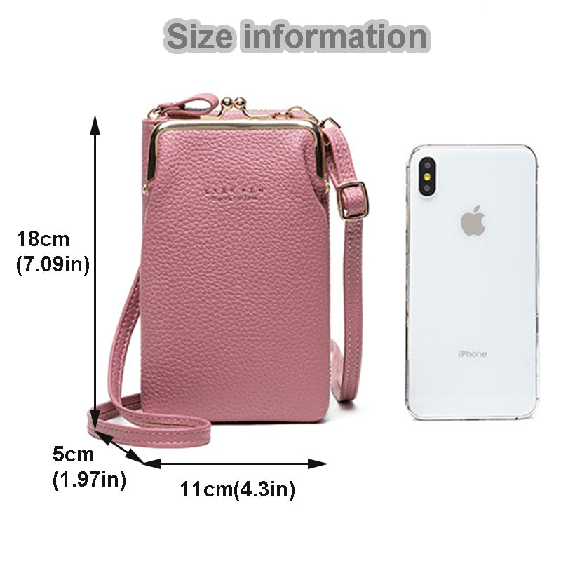 Women Mini PU Leather Shoulder