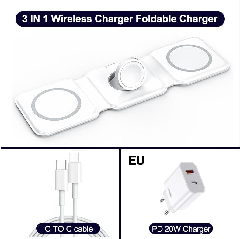 The Ultimate 3-In-1 Charger