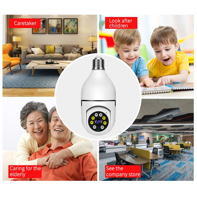 Light Bulb Security Camera