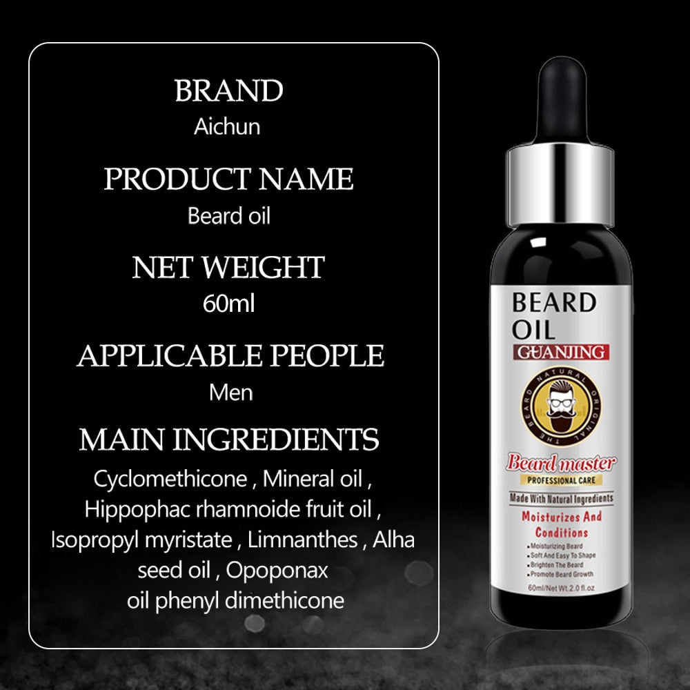 BEARD GROWTH OIL PRODUCTS FOR HAIR LOSS.