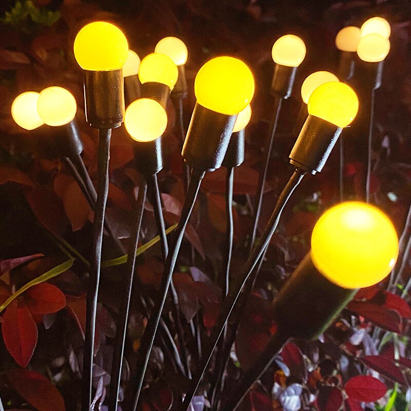 Chrysanthemum Solar Garden Stake LED