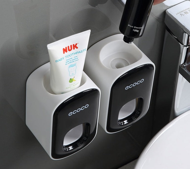 ECOCO Automatic Toothpaste Dispenser Wall Mount Bathroom