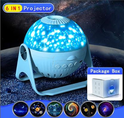 LED Star Projector Night Light 6 in 1 Planetarium