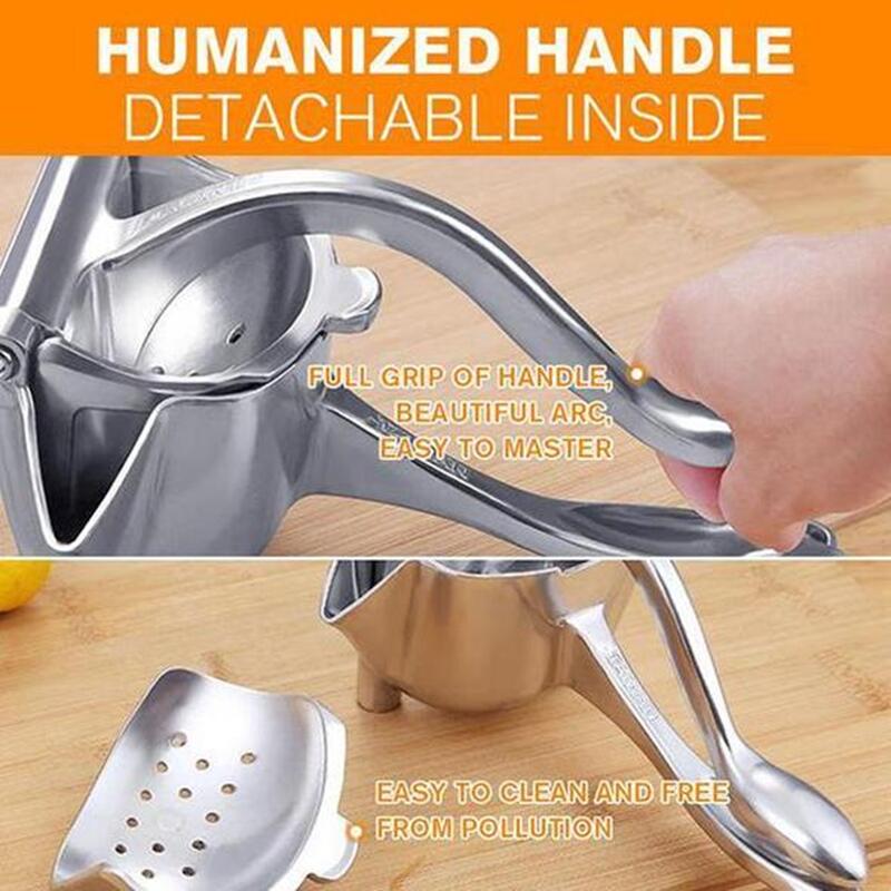 Manual Juice Squeezer Stainless Steel Hand Pressure