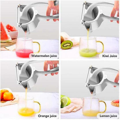 Manual Juice Squeezer Stainless Steel Hand Pressure